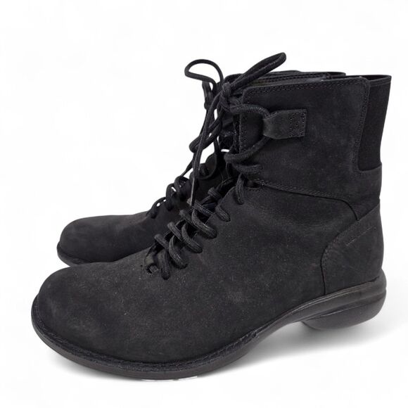 Merrell Andover Mid Boots J17626 Womens Size 9 / 40 Black Leather Dry Waterproof - Picture 1 of 8